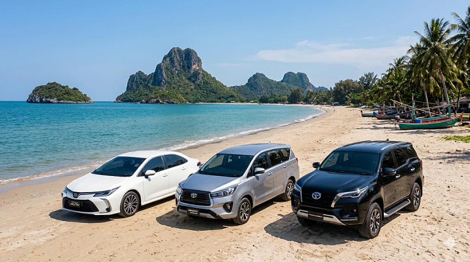 เหมารถพร้อมคนขับ ประจวบคีรีขันธ์ กรุงเทพฯ